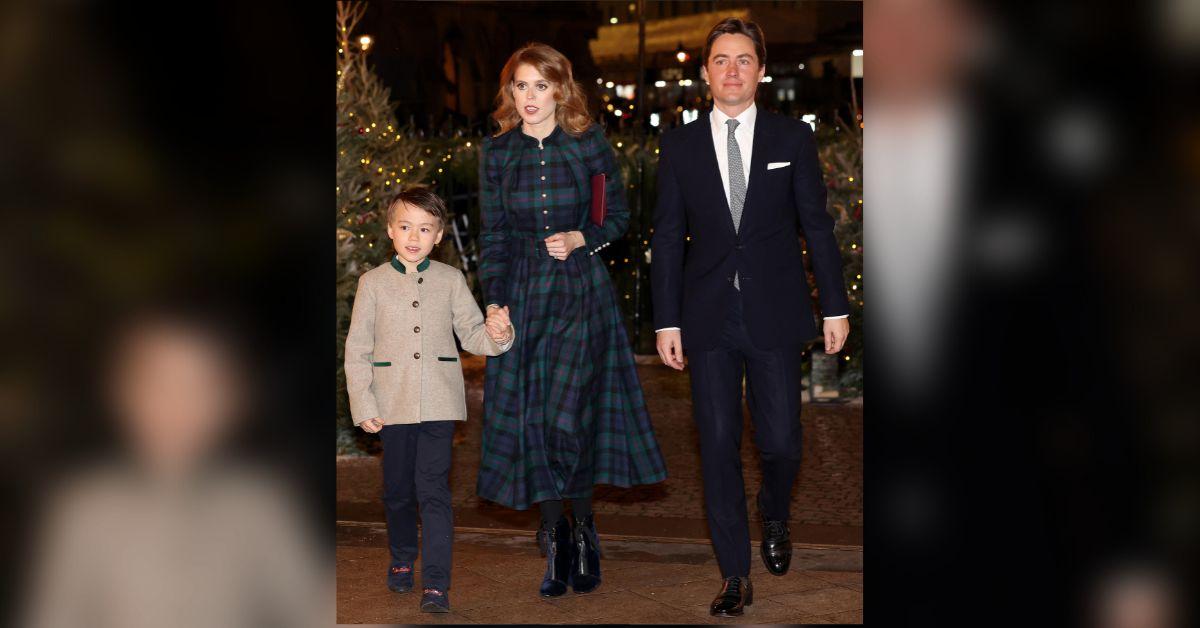 Photo of Christopher Woolf, Wolfie, Princess Beatrice, Edoardo Mapelli Mozzi
