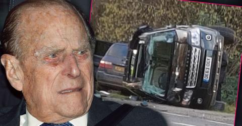 Prince Philip Shocked Disoriented Car Crash