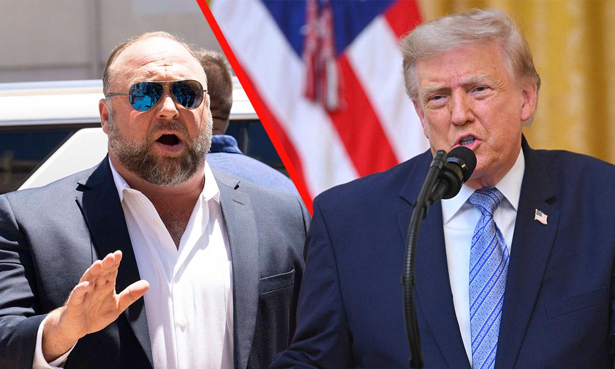 Alex Jones used to support Donald Trump.