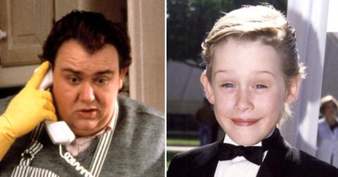 Photo of John Candy, Macaulay Culkin