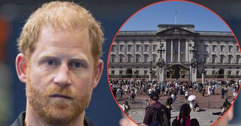 Photo of Prince Harry and Buckingham Palace