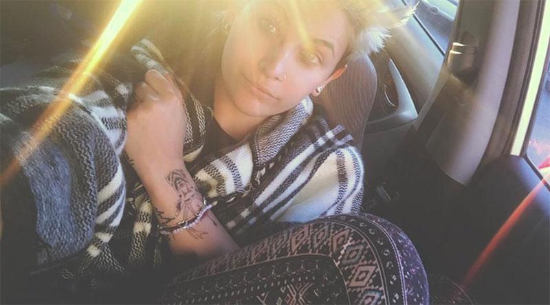 Paris Jackson Tongue Ring Tattoos