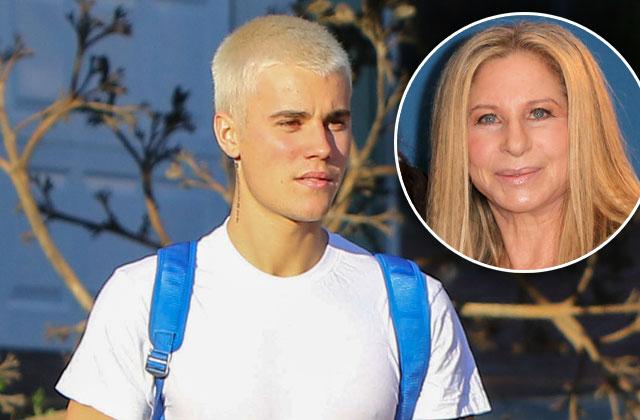 //justin bieber barbra streisand secret meeting pp