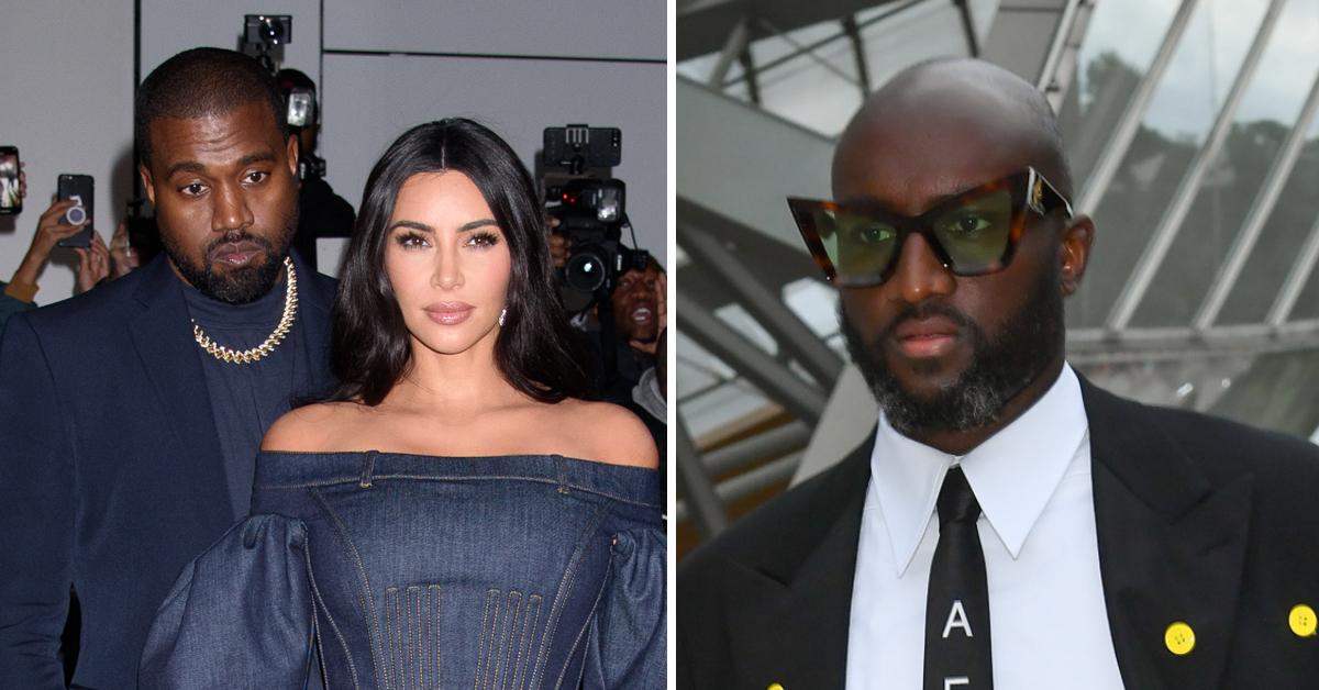 Kanye West Reunites With Kim Kardashian For Virgil Abloh Tribute