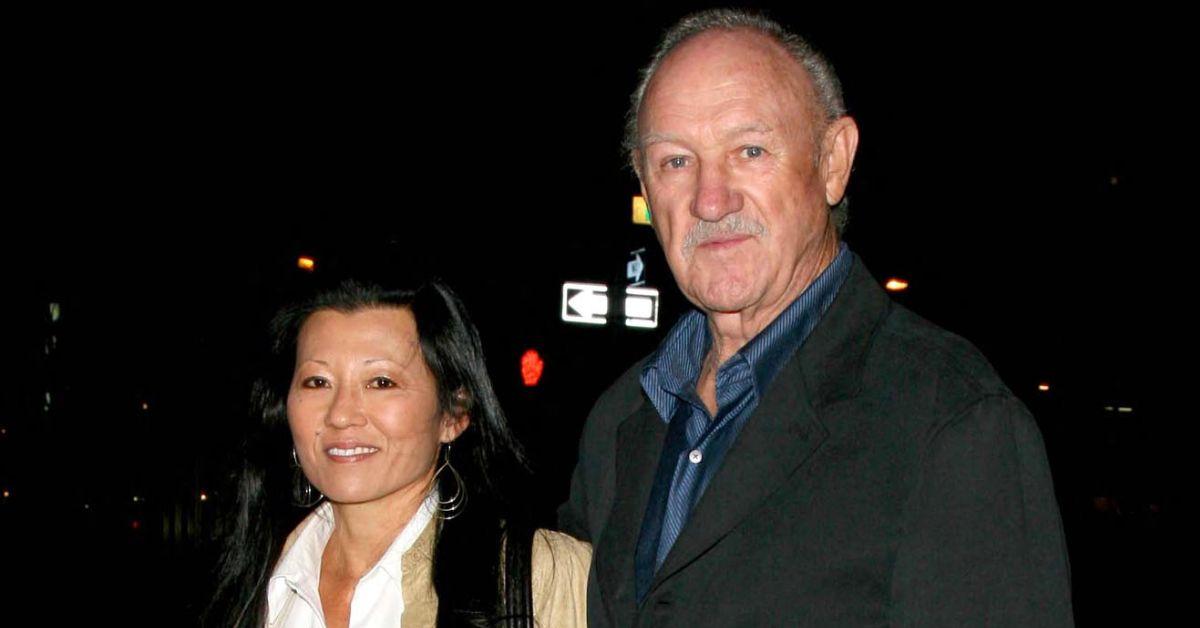 Photo of Betsy Arakawa and Gene Hackman