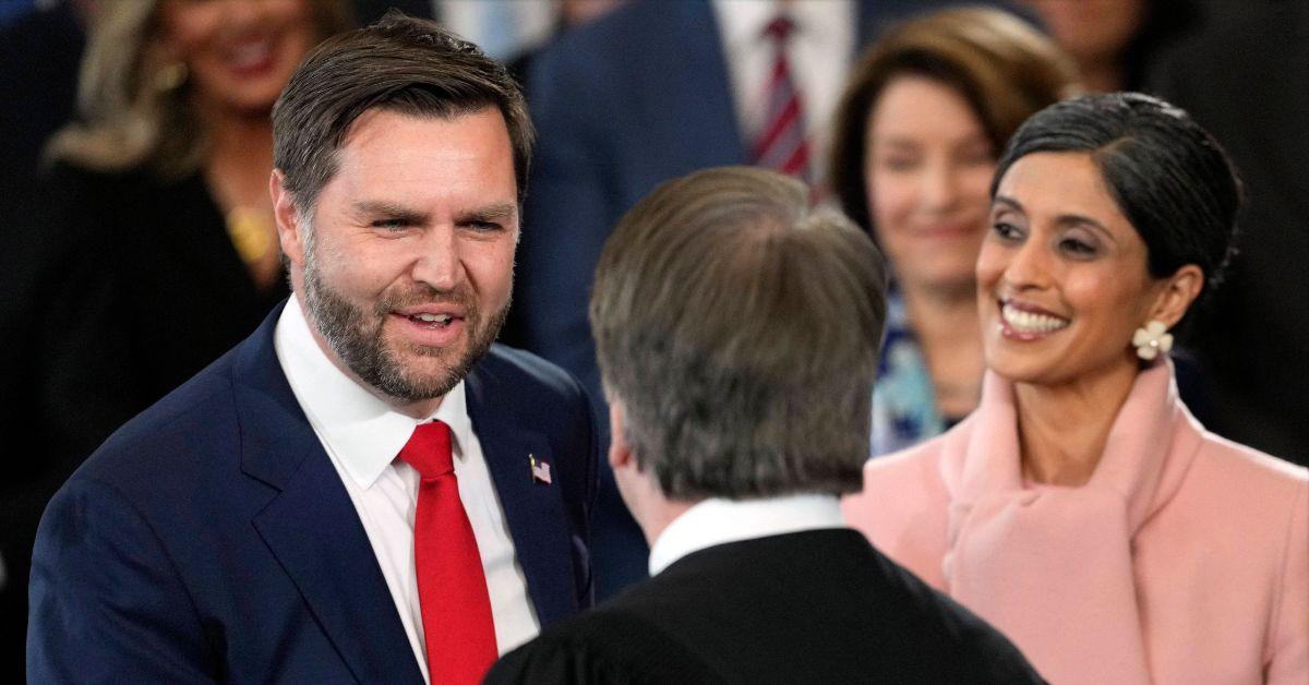 Photo of JD Vance and Usha Vance