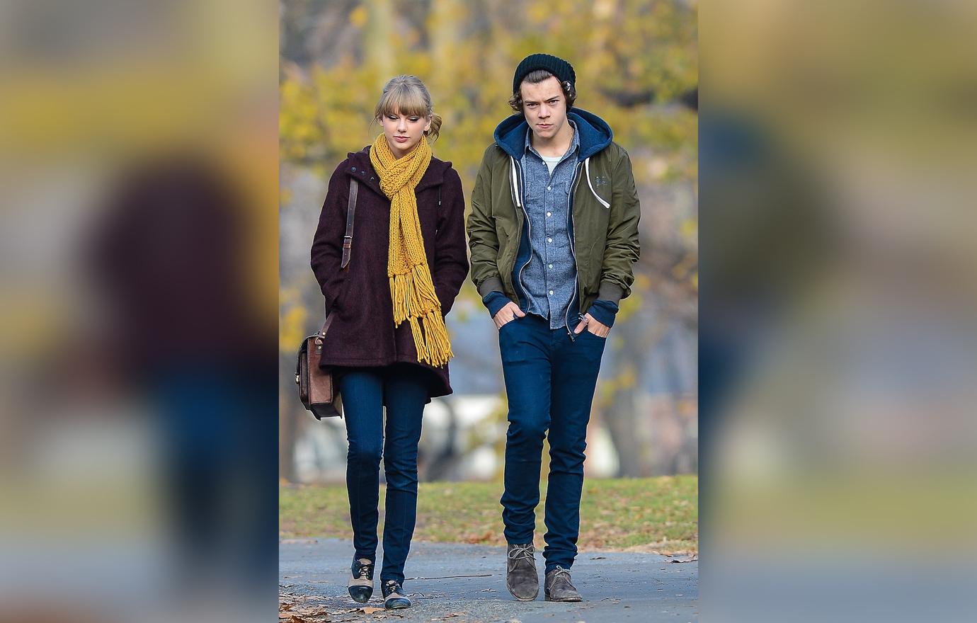 Taylor Swift and Harry Styles Walking Around Central Park Bundled Up