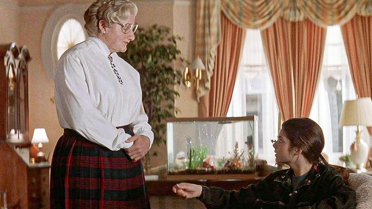 Robin Williams starred alongside Sally Field and Pierce Brosnan in 'Mrs. Doubtfire.'