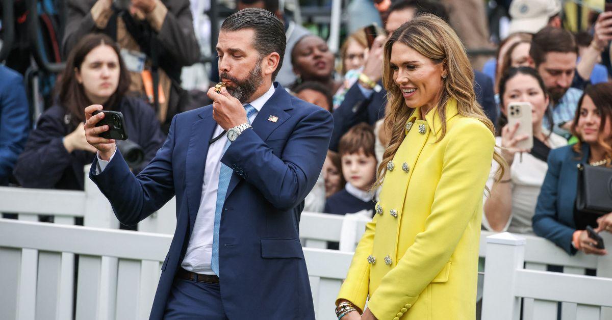 Photo of Bettina Anderson and Donald Trump Jr.