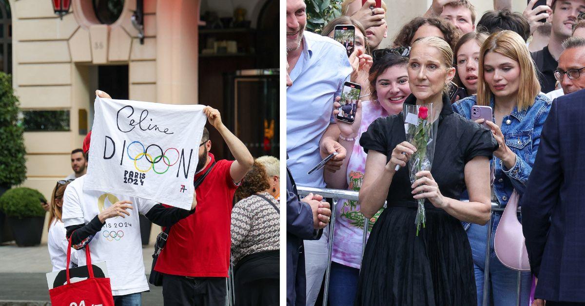 Celine Dion in Paris