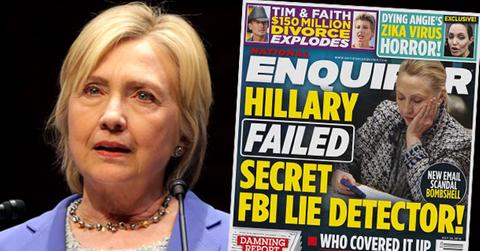 //hillary clinton fails fbi lie detector test pp