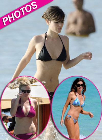 10 Celebs With 'Perfect 10' Bikini Bods