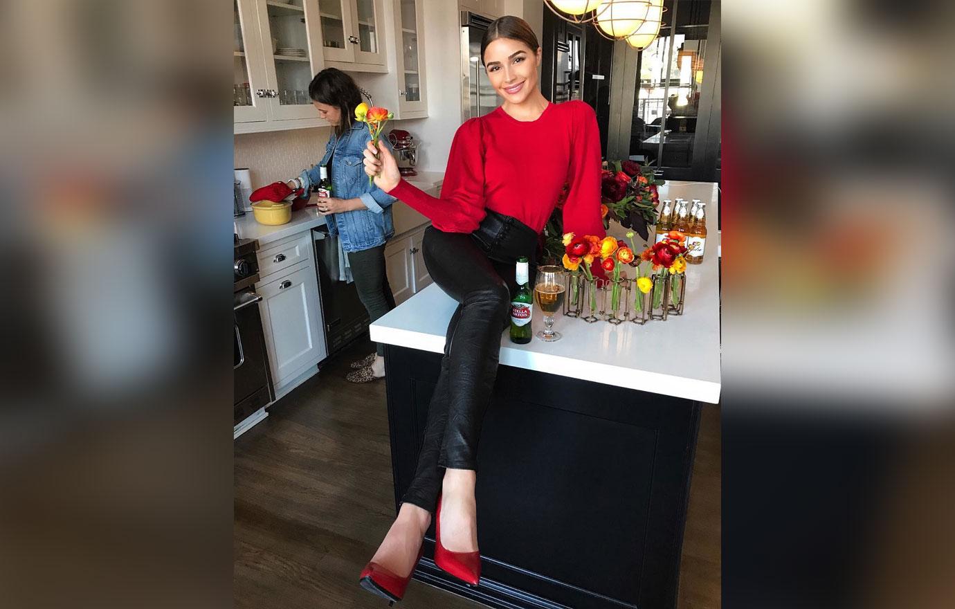 //Olivia Culpo Thanksgiving Instagram Post