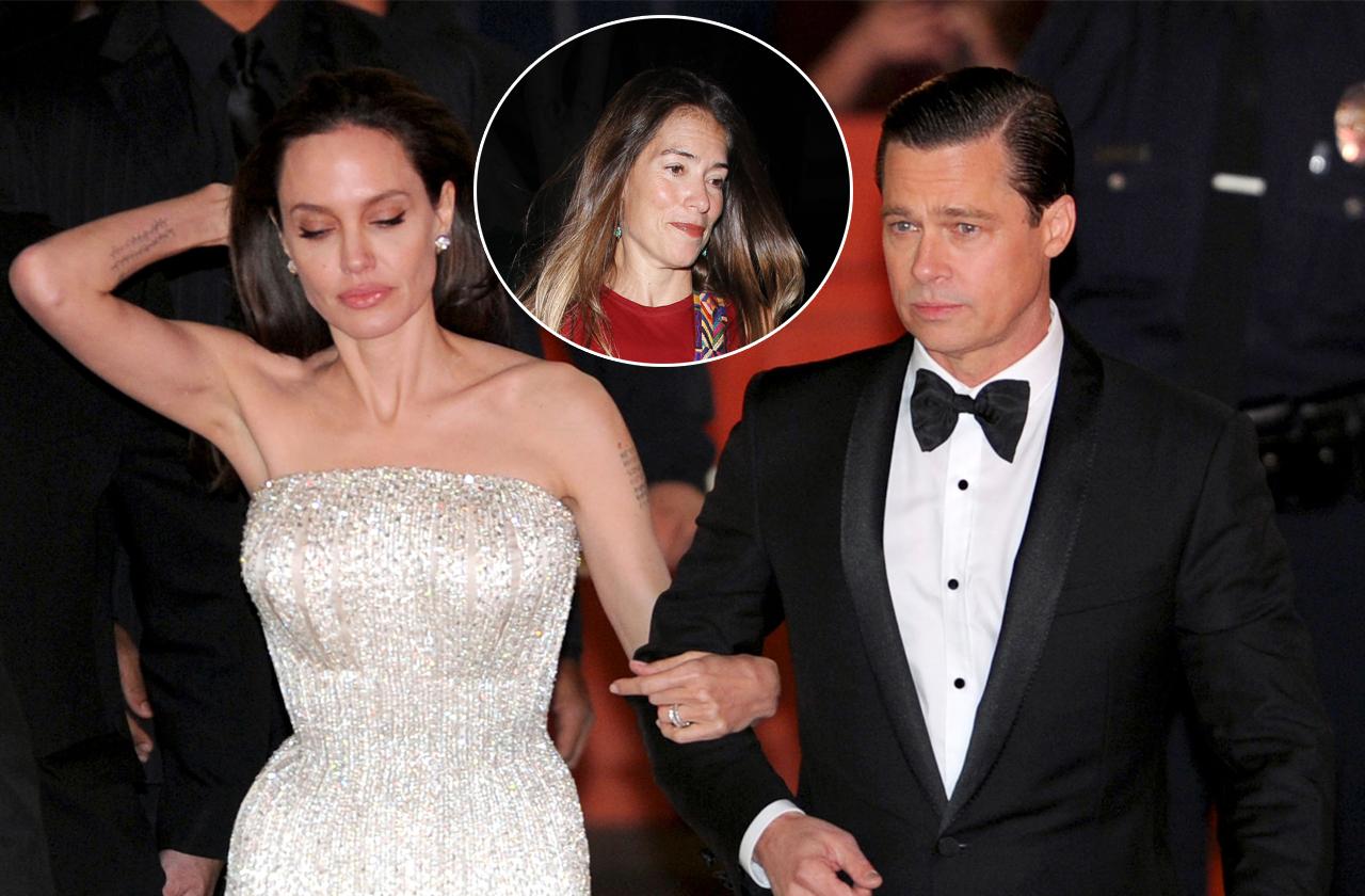 //angelina jolie denies she is splitting with divorce lawyer pp