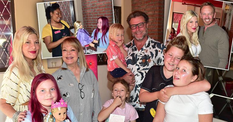 Tori Spelling Celebrates Daughter Hatties Birthday With Mom