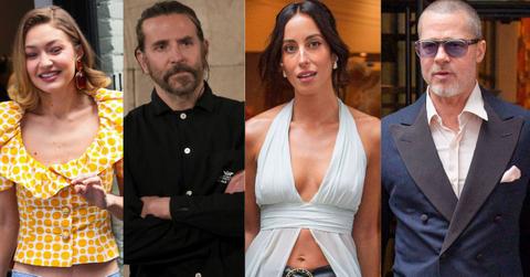 Photo of Gidi Hadid, Brad Pitt, Ines de Ramon, Brad Pitt