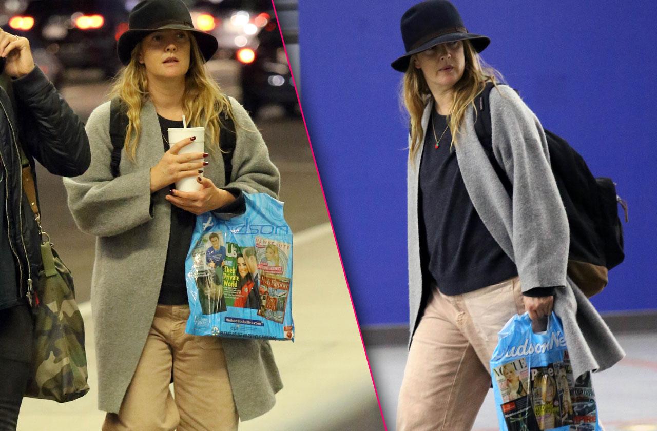 //drew barrymore frumpy weight gain aging pp