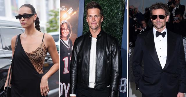 irina shayk will soon meet tom bradys kids bradley cooper cordial pp