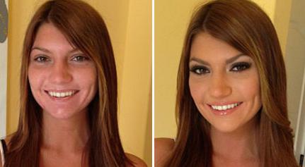 Ten Porn Stars Without Makeup