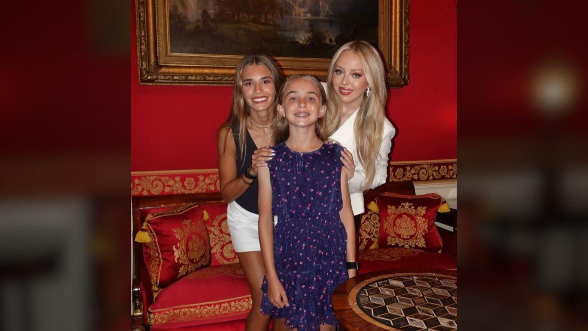 Photo of Kai and Tiffany Trump