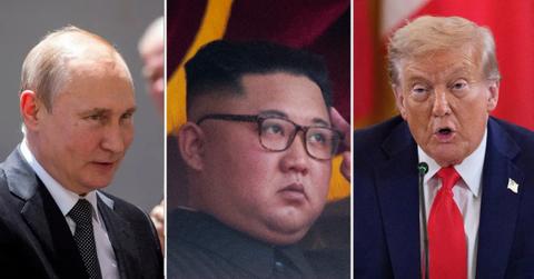 Photo of Vladimir Putin, Kim Jong-un, Donald Trump