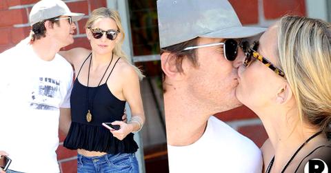 Kate Hudson Kissing Brother On Lips