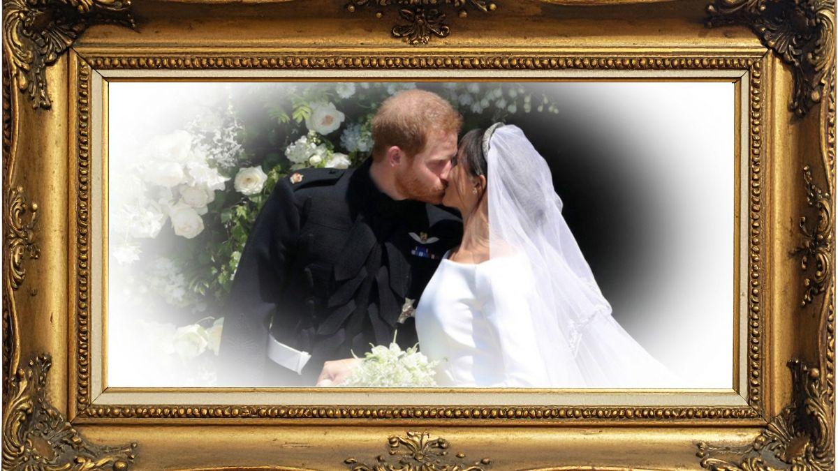 Photo of Prince Harry and Meghan Markle