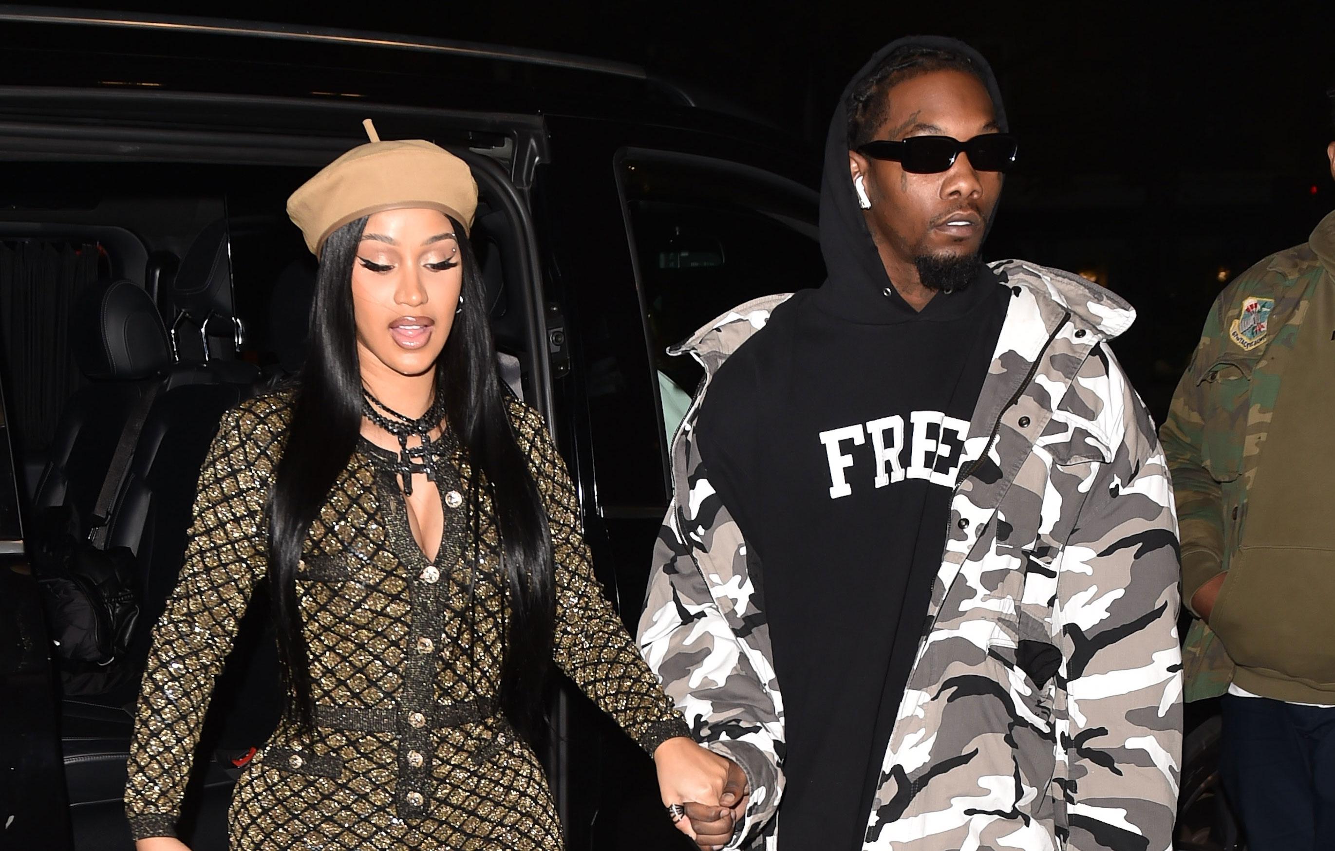 cardi bs husband offset denies ordering attack on fan pestering singer