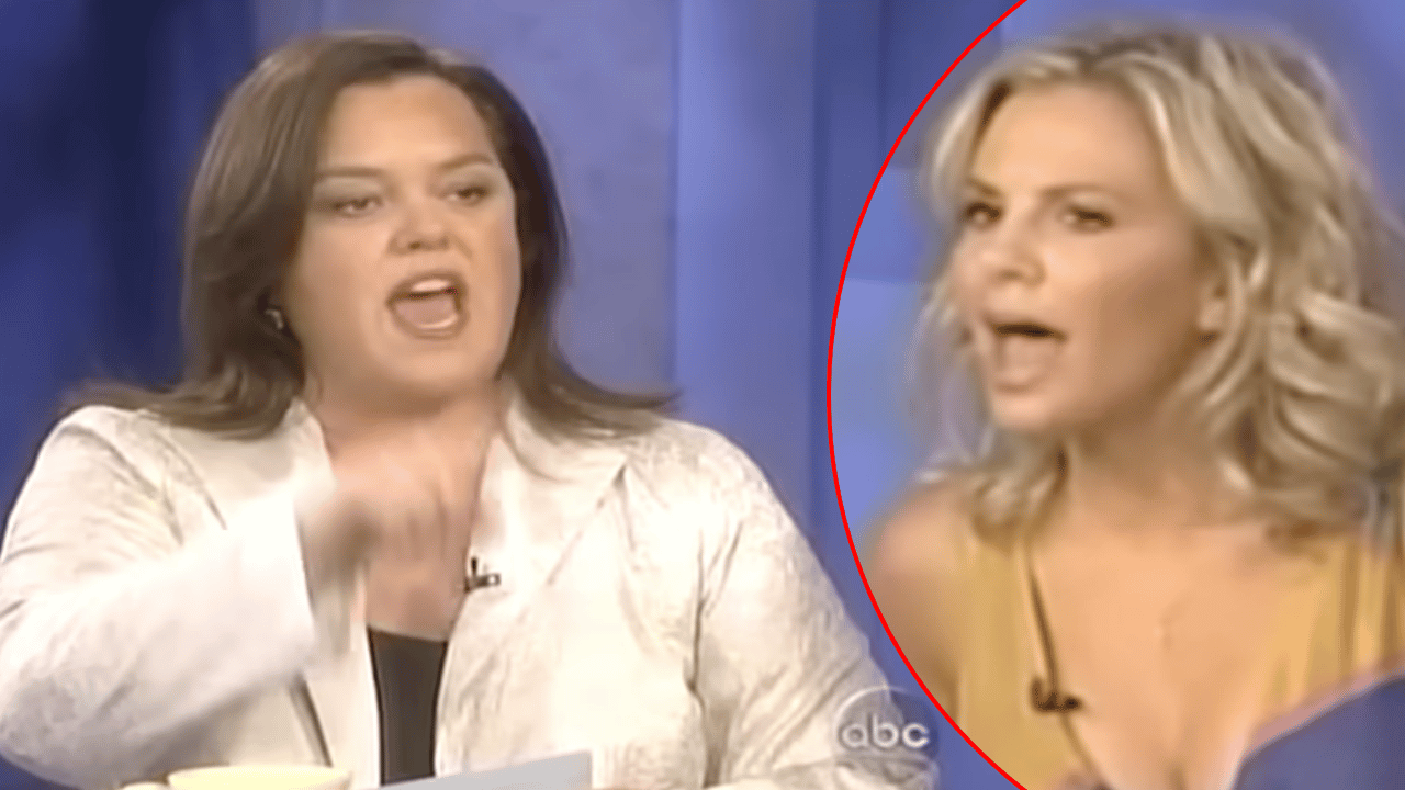 Rosie O'Donnell and Elisabeth Hasselbeck clashed over the war in Iraq on 'The View.'