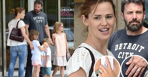 Ben Affleck Reunited With Jennifer Garner