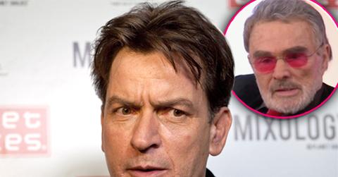 Burt Reynolds Says Charlie Sheen Deserves HIV