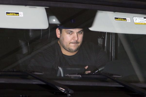 Rob Kardashian Weight Gain Burger