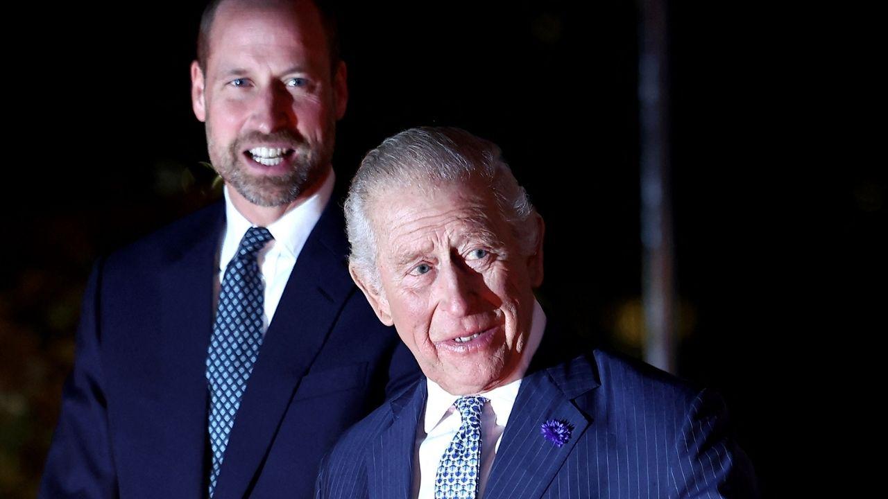 Photo of King Charles and Prince William