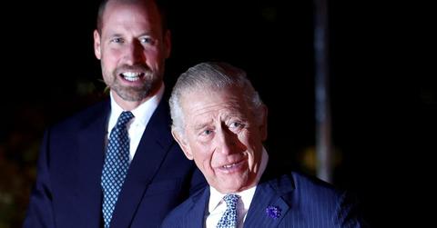 Photo of King Charles and Prince William