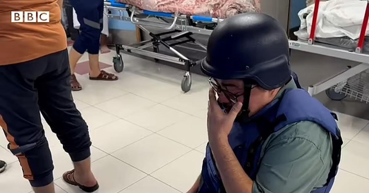 BBC Reporter Breaks Down After Meeting Young Orphan in Gaza Whose Family Was Killed - Vimarsana News