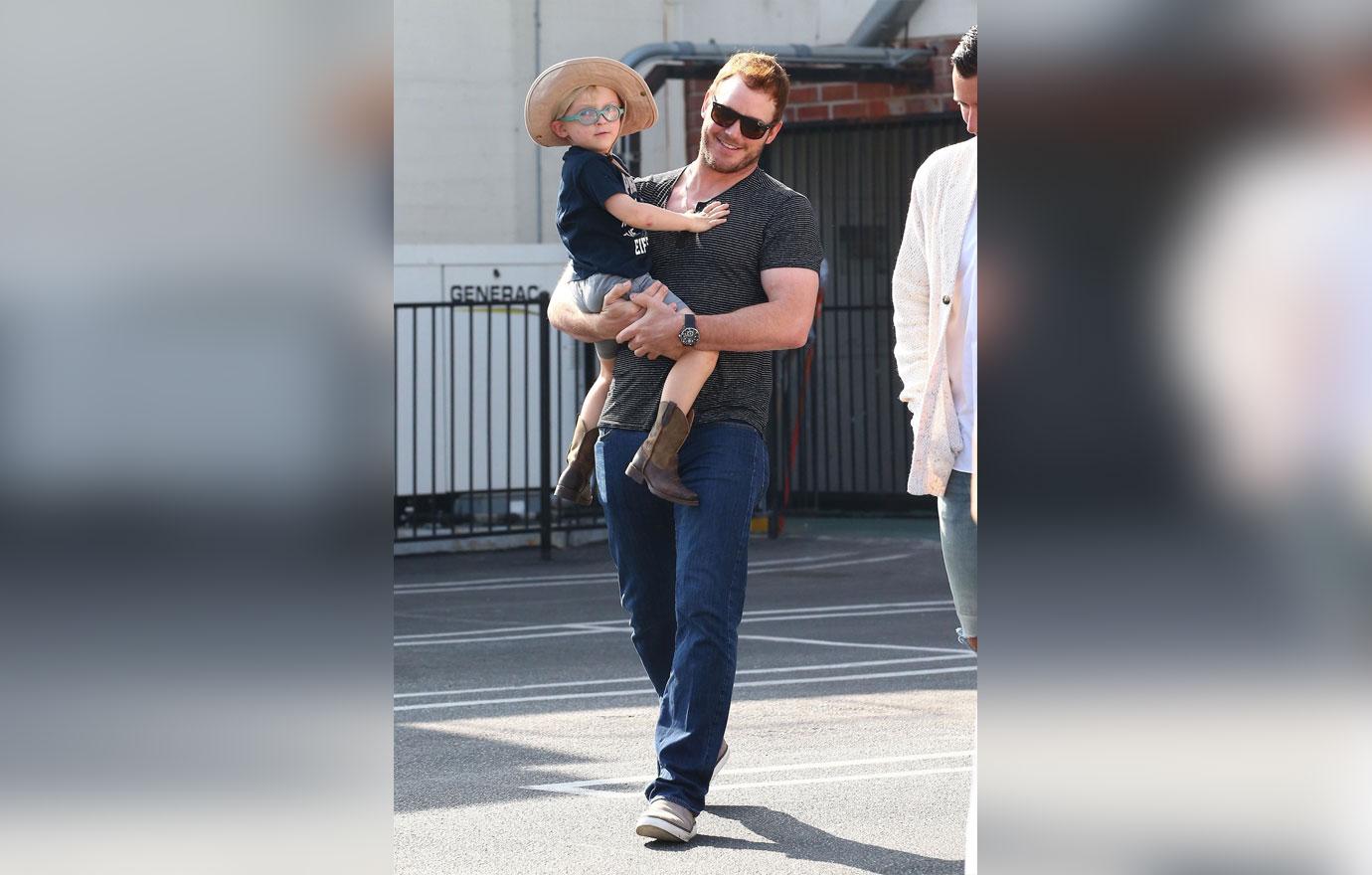 Chris Pratt son jack after divorce