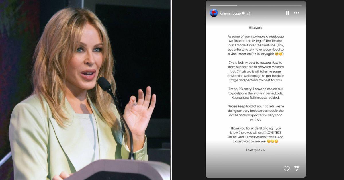 kylie minogue fears health pop icon axe concerts illness cancer fight