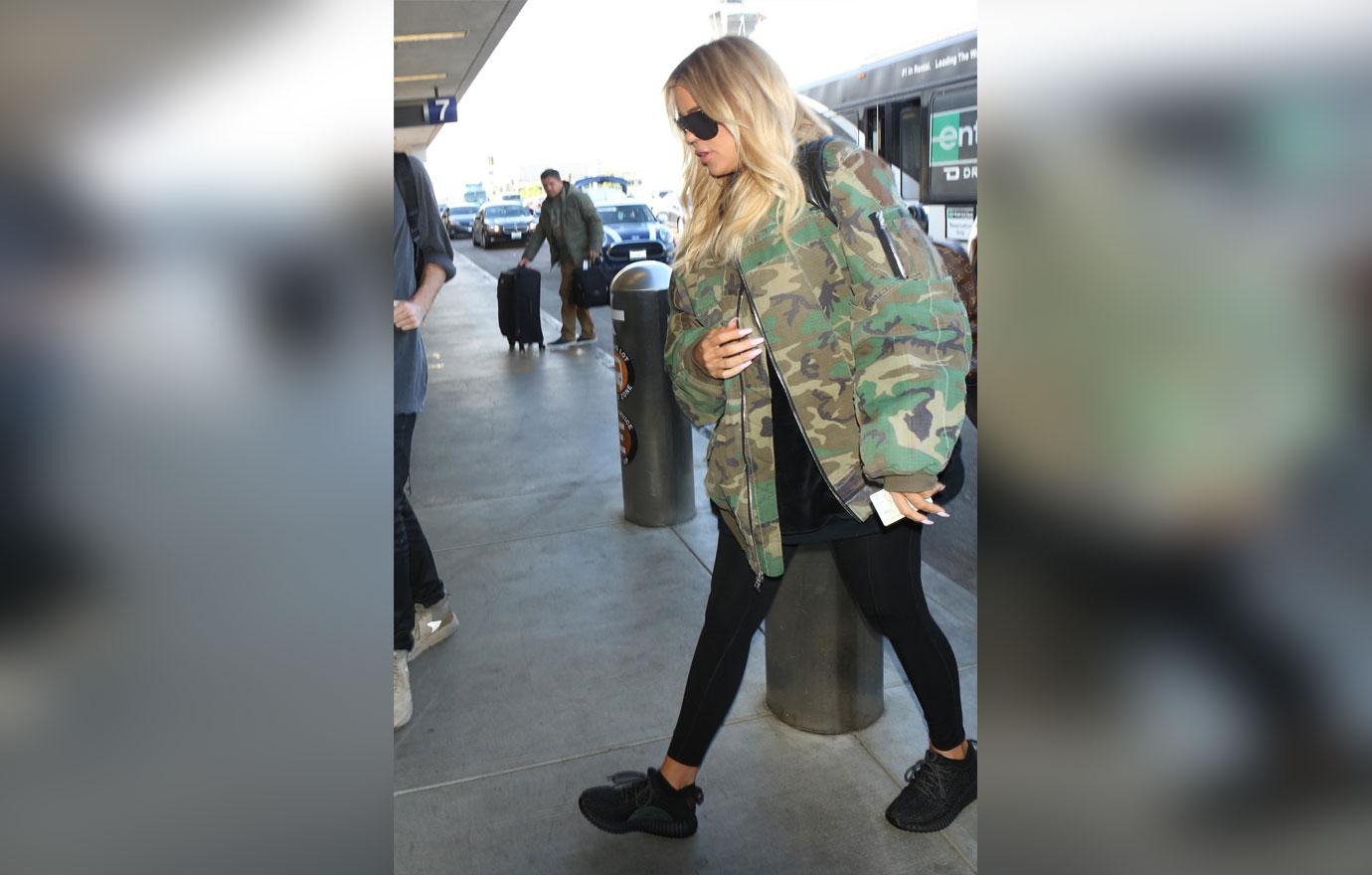 //khloe kardashian butt deformed pregnancy problems