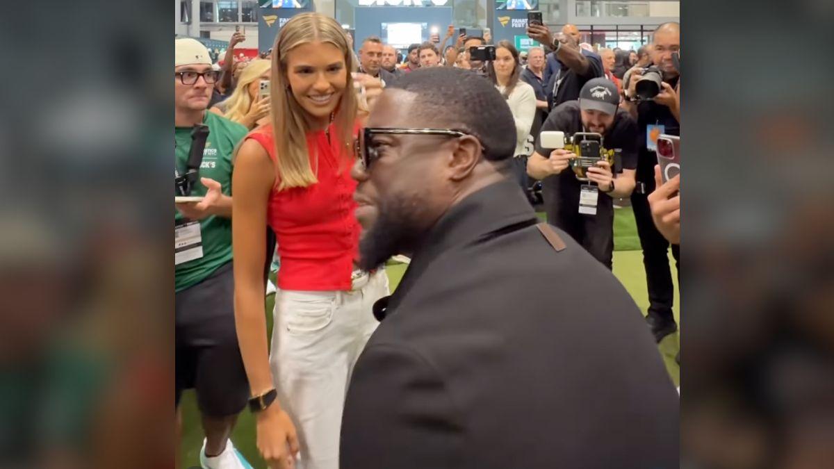 Photo of Kai Trump and Kevin Hart
