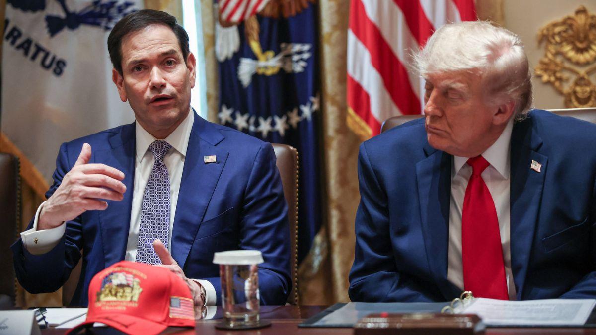 Photo of Marco Rubio, Donald Trump