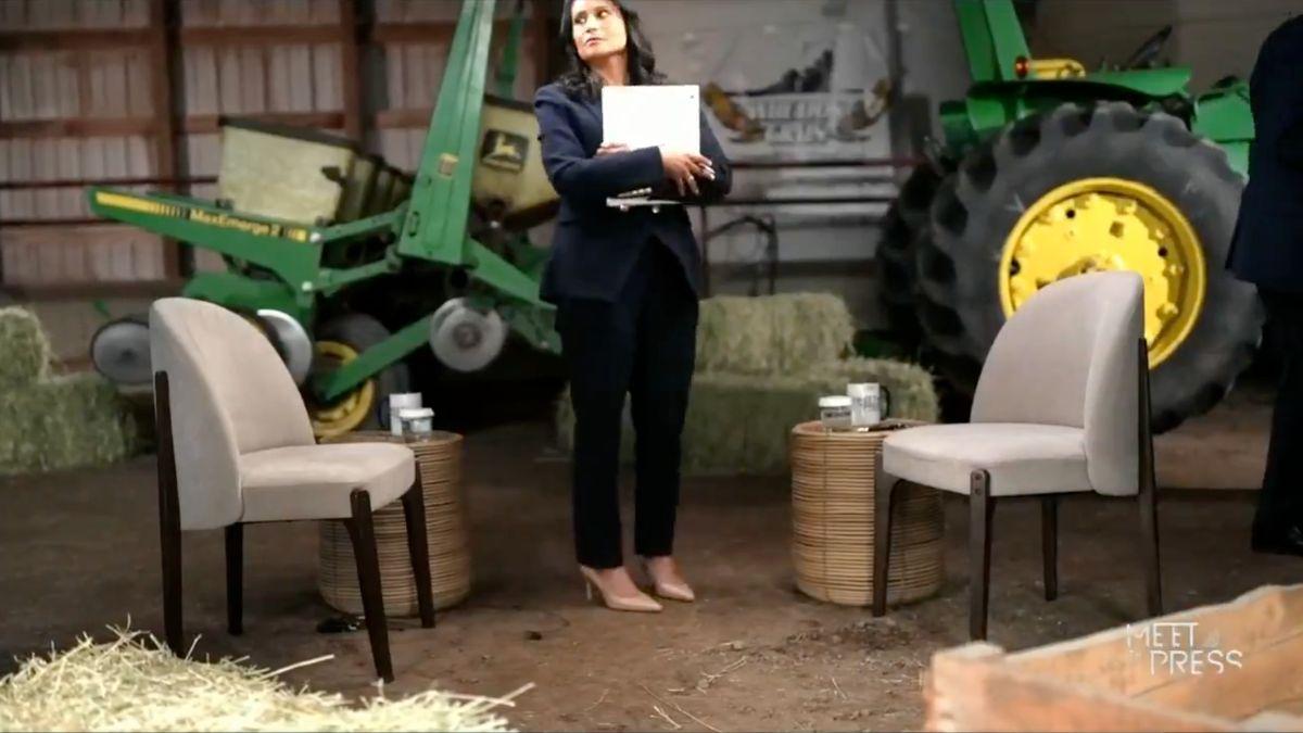image of The explosive exchange unfolded during an interview filmed in Wisconsin.