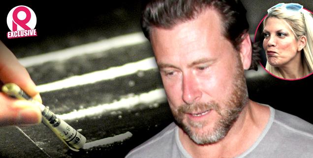 //dean mcdermott just told wife tori spelling cocaine use wide