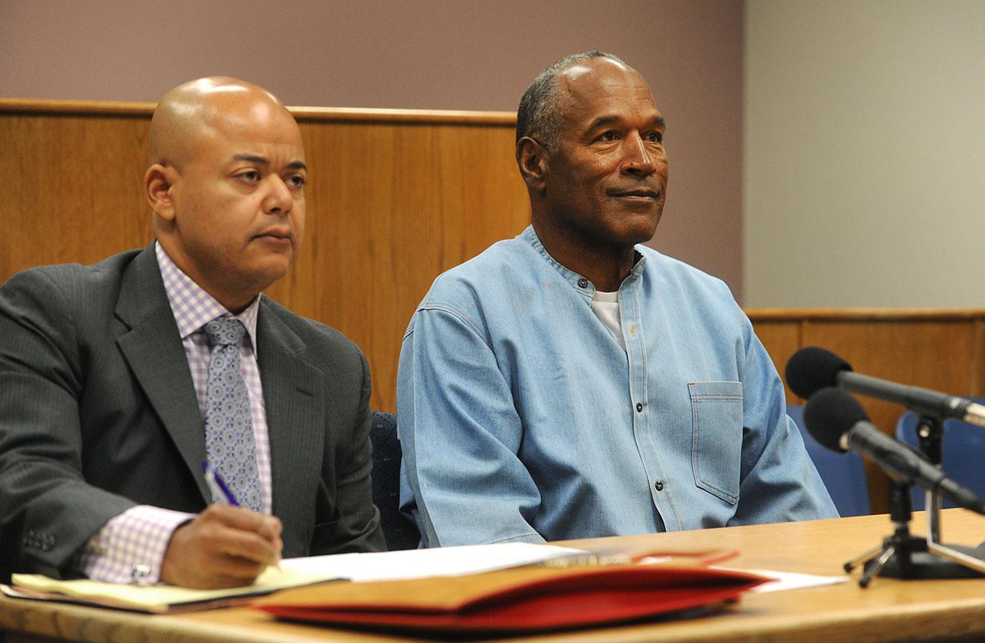 //oj simpson granted parole prison release date