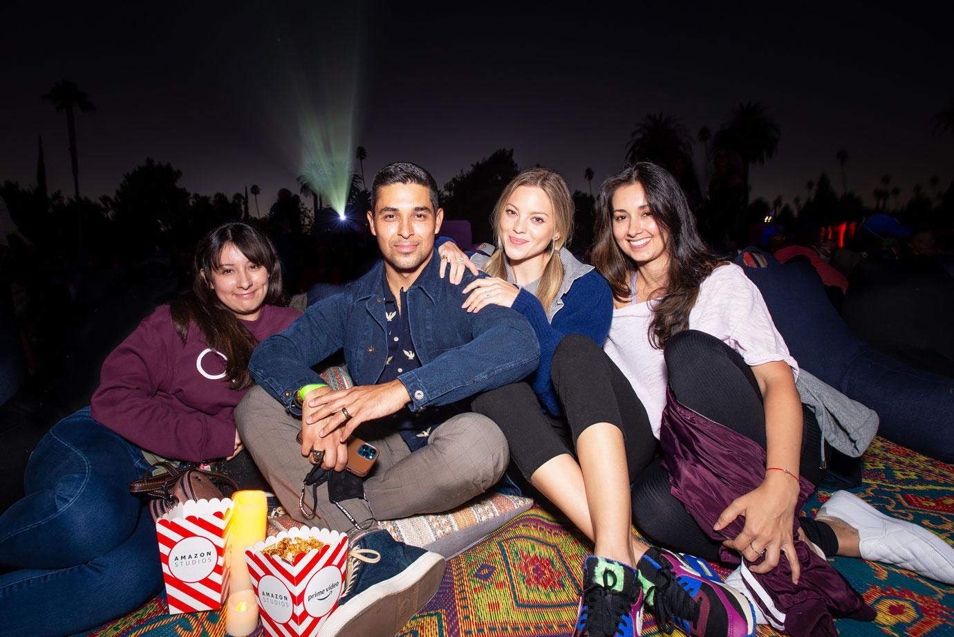 wilmer valderrama amanda pacheco cinespia screening some like it hot