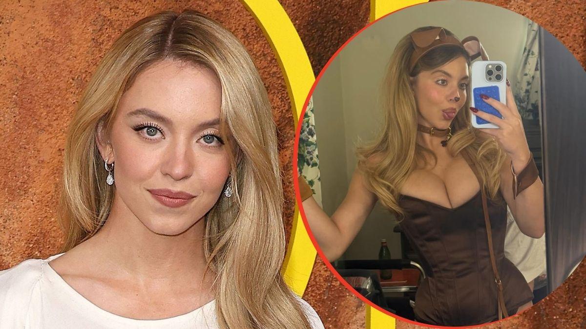 split image of Sydney Sweeney and Sydney Sweeney