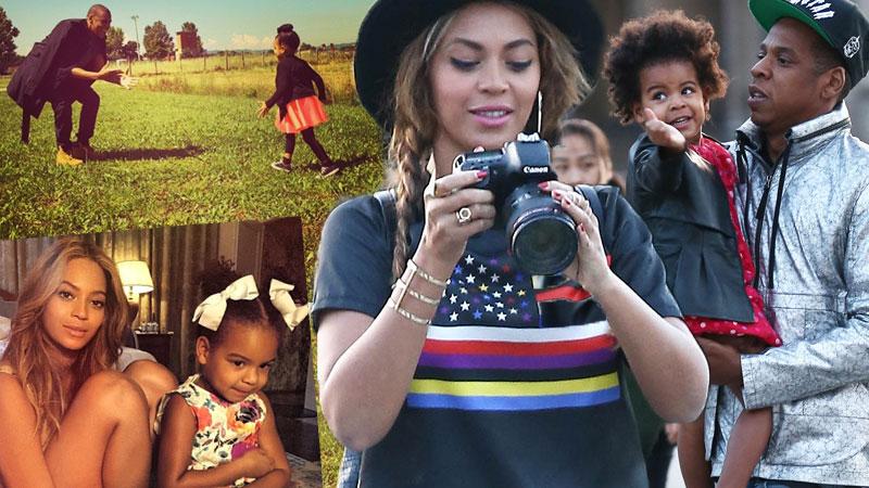 Quality Time: Beyoncé Shares Adorable Family Photos Of Her Blue And Jay ...