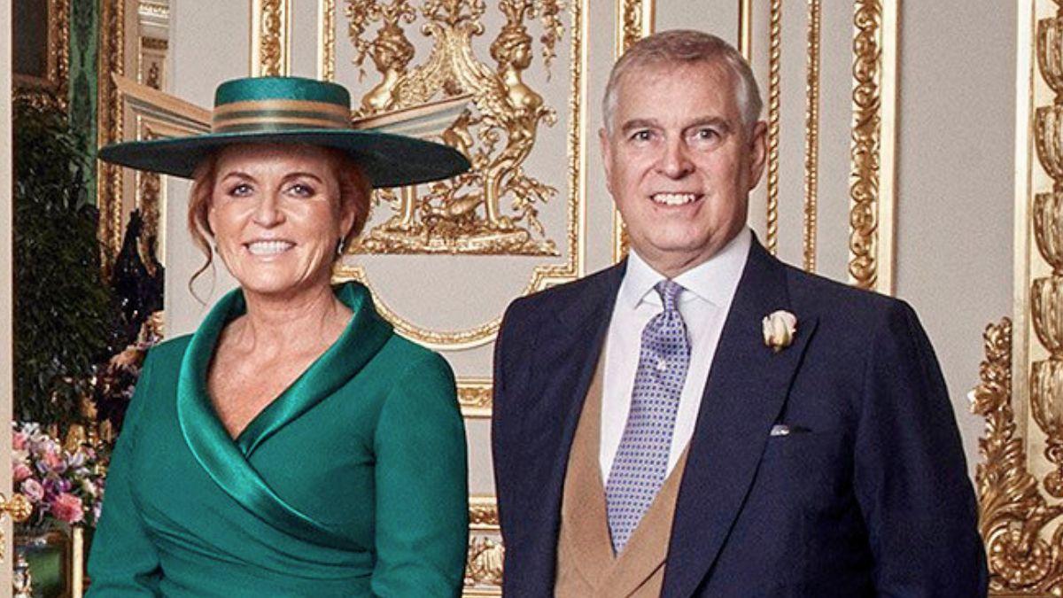 Photo of Sarah Ferguson and Andrew Windsor