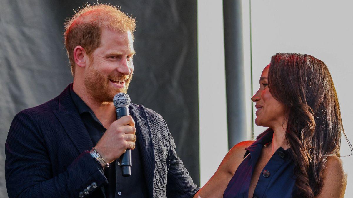 Photo of Prince Harry and Meghan Markle