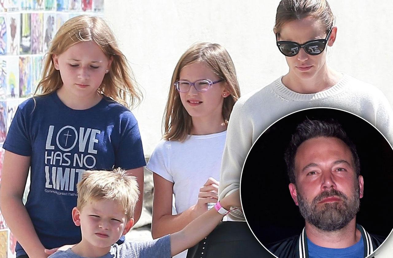 //ben affleck drug test jennifer garner kids pp