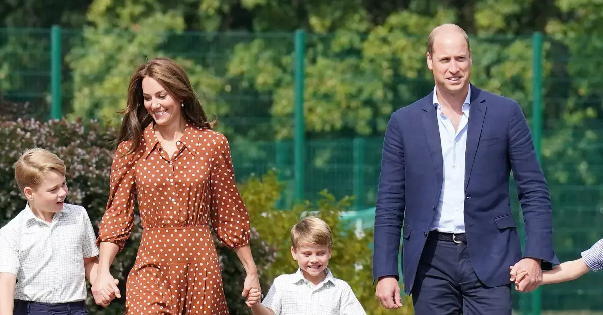 Photo of Prince William, Kate Middleton, Prince Louis, Prince George